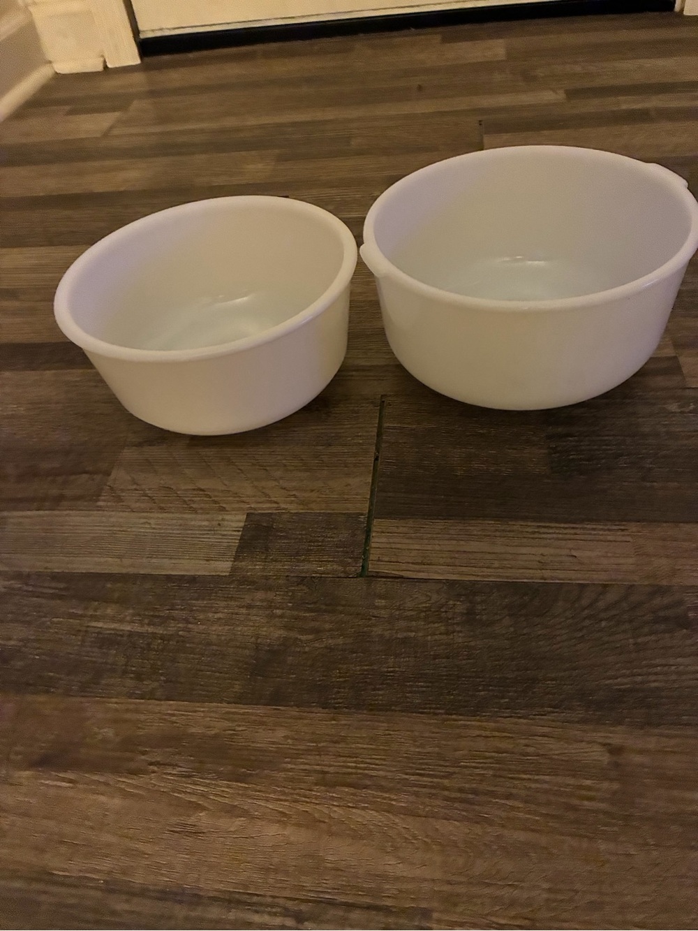 White Mixing Bowls Set - Durable Kitchen Prep Bowls